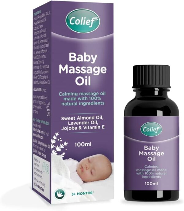 Colief Baby Massage Giftable Bundle for Babies - Baby Scalp Oil - 30ml + Colief Baby Massage Oil 100ml- Soothing Moisturising Oil for Baby Scalp and Skin - Image 3