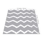 Large Splat Mat for Under High Chair/Arts/Crafts, WOMUMON Washable, Waterproof, Non Slip, Portable Floor Protector for Baby, Kids, Durable Spill, Splash Mat for Pet - Image 2