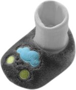 Baby Boy Gifts Newborn 0 3 Months Rain Shoes Baby Kids Socks Shoes Toddler Shoes Cotton Shoes Plus Velvet Thick Warm Soft Bottom Shoes Cute Do Not Fall Baby Trainer Socks 0 3 Monthsblack Suede Boots