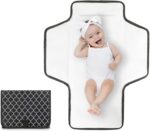 Baby Changing Pad, Built-in Pillow Portable Changing Mat for Baby, 51 * 64cm Nappy Pad, Foldable Waterproof Diaper Changing Pad, Compact Diaper Changing Pad, Portable Changing Mat for New-Born