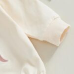 Beauace Newborn Baby Girls First Birthday Outfit Bow One Embroidery Romper Infant Girls Long Sleeve Bodysuit Baby Clothes for Girls - Image 5