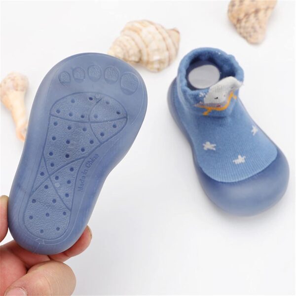 Baby Boys Girls Slippers Anti-Slip Warm Sock Shoes Cartoon Cute Slipper Infant Toddler Baby Soft Indoor Outdoor First Walking Shoes Little Kids Winter Socks Shoes - Image 6