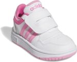 adidas Unisex Baby Hoops Shoes - Image 3
