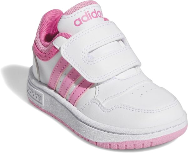 adidas Unisex Baby Hoops Shoes - Image 3