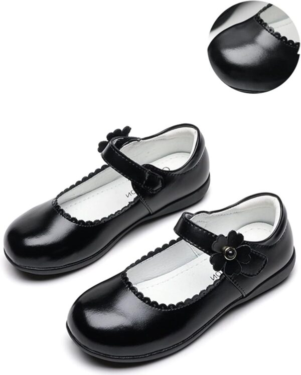 School Shoes for Girls Size 9 Girl Shoes Small Leather Shoes Single Shoes Children Dance Shoes Girls Performance Shoes Size 7 School Shoes Girls - Image 3