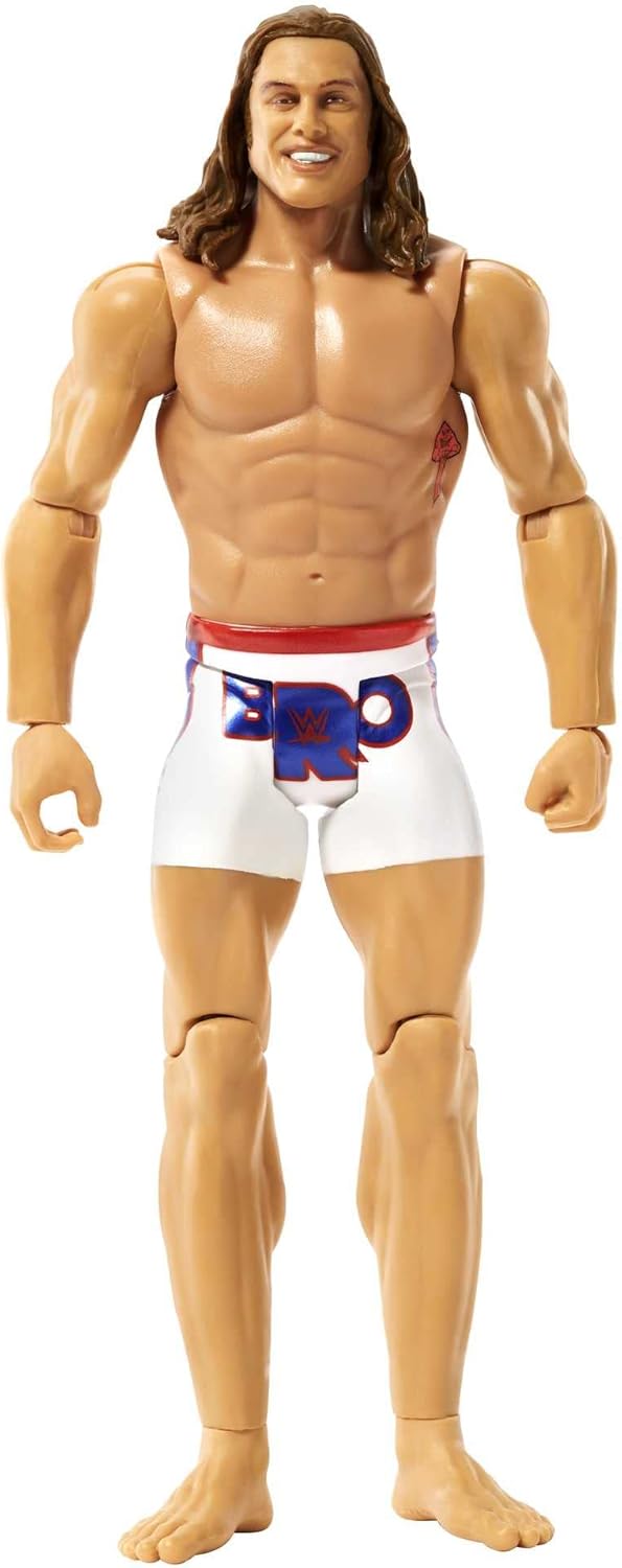 61O3XqhgSqL._AC_SL1500_.jpg WWE Basic Action Figure, Posable 6-inch Collectible for Ages 6 Years Old & Up - Image 1