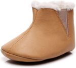 Baby Snow Boots 12 18 Months Unisex Baby Boots Walkers Plush First Baby Girls Boots Snow Infant Cotton Warm Shoes Soft Baby Shoes Baby Boy Boots 6 12 Months Baby Rain Suit Boots - Image 4
