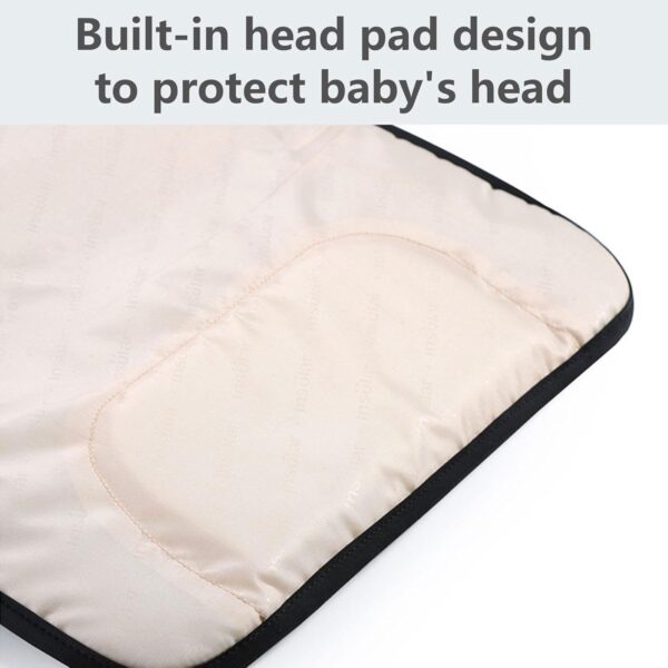Foldable Diaper Changing Pad - Waterproof Folding Diaper Organizer Bag | Lightweight Changing Mat for Parks, Shopping Malls, Restaurants, Travel, Camping - Image 4
