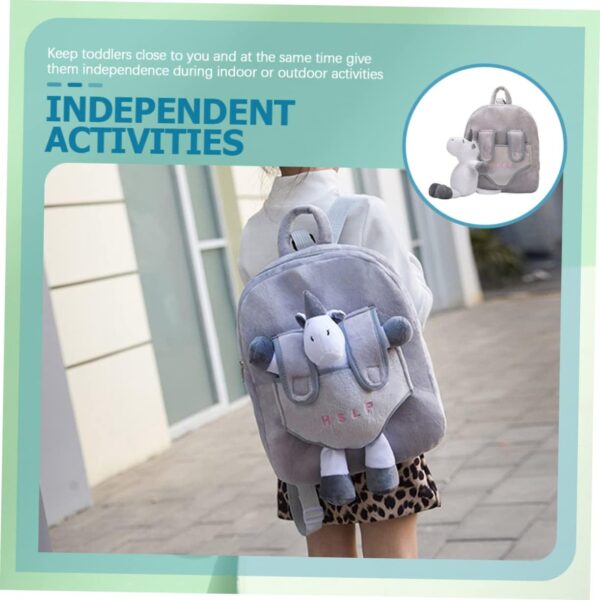 Hohopeti Backpacks Cartoon for Kids Toddler Backpack Leash Anti Lost Small Backpack with Safety - Image 5