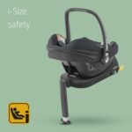Maxi-Cosi CabrioFix i-Size, Baby Car Seat, 0–12 Months, Max. 12kg, Lightweight Car Seat Newborn (3.2kg), Large Sun Canopy, Extra Padded Seat, Fits most Maxi-Cosi Pushchairs, Essential Graphite - Image 2