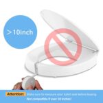 Universal Pee Deflector for Toilet Seat with Toilet lid Lifter, Toilet Splash Guard Prevents Kids and Adult from Peeing Splash Size 11.5 * 8.3” (1PC) - Image 3