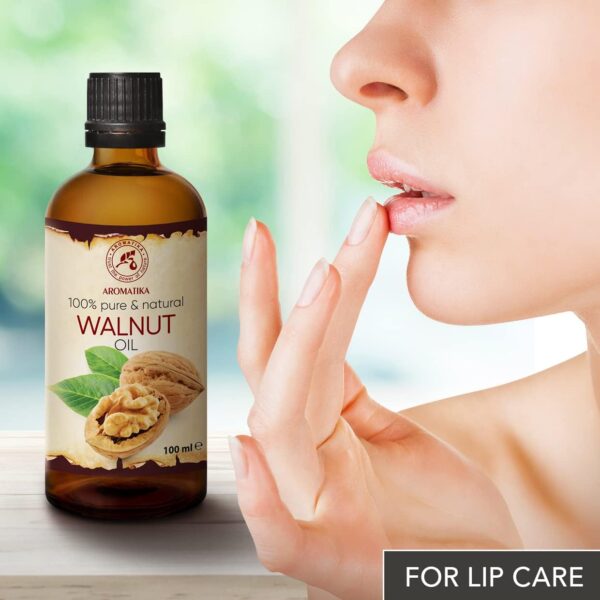 Walnut Oil - 100ml - Juglans Regia - Carrier Oil for Essential Oils - Oil for Skin - Nails - Lips - Hair Care - Body & Face Oil - Bath Oil - Tanning Oil - Suntan Oil - Image 8