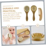 Kisangel Baby Hair Brush Set Newborn Hair Care Comb Wool Brush for Toddler Wooden Baby Hair Brush Box - Image 6