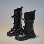 Shiningupup Clearance sneakers for toddler girls size 7 toddler boots for girls size 10 Children's Boots Long Boots Autumn And Winter New Girls' Boots Children's Boots toddler dress shoes size 5.5 - Image 7