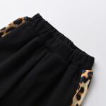 Planooar Baby Girl Clothes Outfit Leopard Print Long Sleeve Hooded Tops + Pants - Image 6