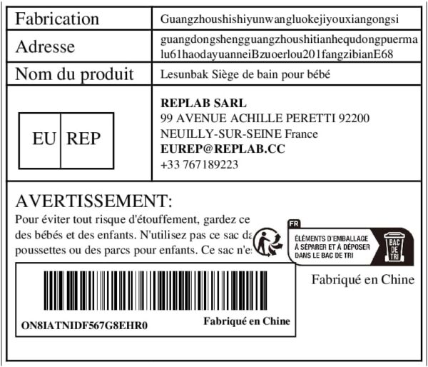 Lesunbak Baby Bath Seat, NewbornInfant Baby Bath Chair, Non-Slip Bath Tub Chair with Suction Cups and Non-Slip Mat, Portable Safety Chair for 6-18 Months Old Babies - Image 10