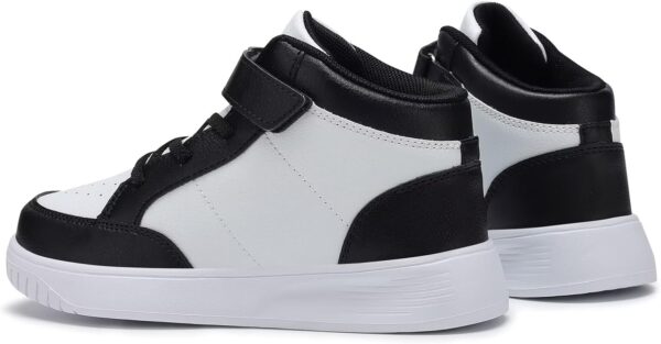 RTOUNT Kids Trainers Boys High Top School Tennis Sneakers for Girls Running Adjustable Strap Shoes - Image 6