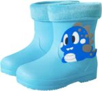 Boys 𝗪𝐞𝐥𝐥𝐢𝐞𝐬 Size 6 Classic Children Rainboots PVC Rubber With Children Water Shoes Rain Boots Kids Baby Shoes Kids Boots Girls Size 1