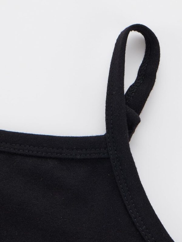 ESHOO Girls 2 Piece Outfits Kids Hooded Pullover Sweatshirt Tops Cami Dress Clothing Set Teen Girls Bodycon Dress and Hoodie Crop Top Sweatshirt Fall Winter Clothes - Image 7