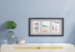 Multi Photo Frames 3-6x4'' Black Multi frames 4x6'', College frames 3-4x6'' Family Photo Frames, Multiple Photoes 4x6''Multi Picture frames for Tabletop and Wall Hanging. - Image 5