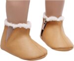 Baby Snow Boots 12 18 Months Unisex Baby Boots Walkers Plush First Baby Girls Boots Snow Infant Cotton Warm Shoes Soft Baby Shoes Baby Boy Boots 6 12 Months Baby Rain Suit Boots - Image 5