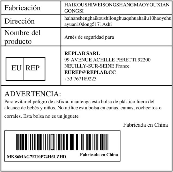 Toddler Safety Harness, Kids Safety Harness for Walking, Toddler Safety Leash for Walking, Safety Leash Anti Lost Pull Rope for Camping - Image 10