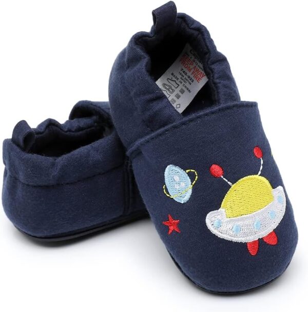 YloveM Baby Shoes with Soft Sole First Walking Shoes for Infants Toddlers Newborn Boys Girls Indoor Outdoor Casual Prewalker Shoes Seasons - Image 7