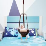 Gusengo Doorway Jumper, Adjustable Newborn Jump Chair Bounce Swing, Door Swing 2 in 1 With Adjustable Strap Early Education Puzzle Learning Walking Fitness Chair - Image 3