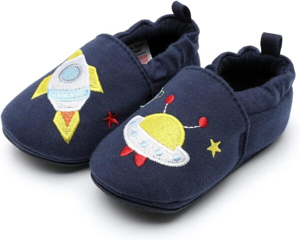 YloveM Baby Shoes with Soft Sole First Walking Shoes for Infants Toddlers Newborn Boys Girls Indoor Outdoor Casual Prewalker Shoes Seasons - Image 2