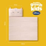 Silentnight Healthy Growth All-In-One Sleepover Bag - Sleep Bag & Built-In Pillow for Comfort and Convenience - Super Soft and Cosy Brushed Microfibre Travel Nursery Sleeping Bag - 160x70cm - Image 6