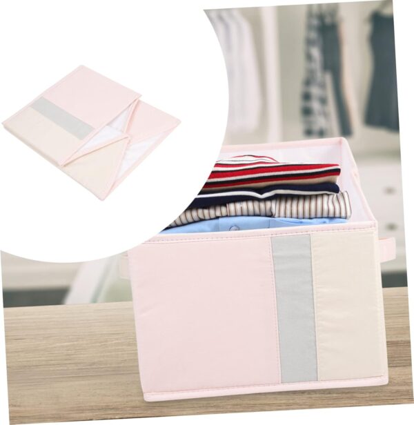 GREENADSCAPE Large Toy Box Storage Kids Storage Box Foldable Clothing Storage Box Large Toy Box Chest Multifunctional Closet Organizer Bedroom Storage Holder - Image 3