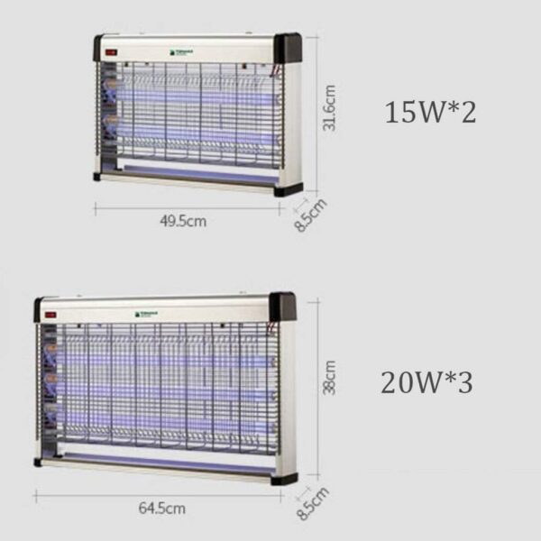 Mosquito Trap Mosquito Lamp Bug Zapper Electric Shock Fly Lamp Insect Repellent Home Business Led Uv Mosquito Killer Led Mosquito Killer Lamp - Image 2