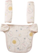 Psdndeww Infant Toddler Saliva Towel Feeding Burp Cloths Baby Bib Waist Stool Carrier Protective Cover Pad - Image 8