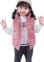 Toddler Boys Girls Vest Fleece Fuzzy Sleeveless Coat Outerwear Pockets Pumpkin Costume Baby - Image 5