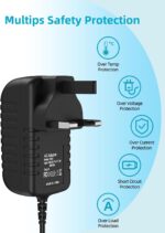 Sidlyrise AC/DC Adapter Charger Compatible with Joie Serina Swivel Swing Hip Hop Baby Soother Power - Image 2