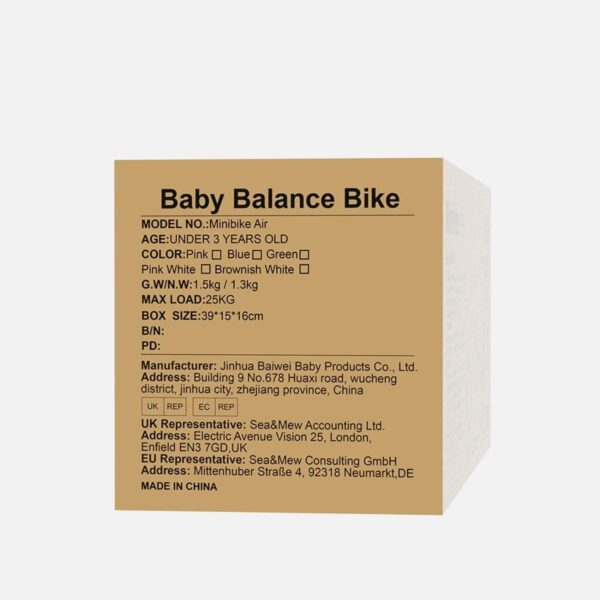 XJD Baby Balance Bike 1 Year Old Toddler Ride On Toys for 10-24 Months Baby Trike Garden Toys First Bike 1 st Birthday Toys for Girls Boys Toddler bike No Pedals (Brown) - Image 13