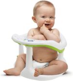 Lesunbak Baby Bath Seat, NewbornInfant Baby Bath Chair, Non-Slip Bath Tub Chair with Suction Cups and Non-Slip Mat, Portable Safety Chair for 6-18 Months Old Babies