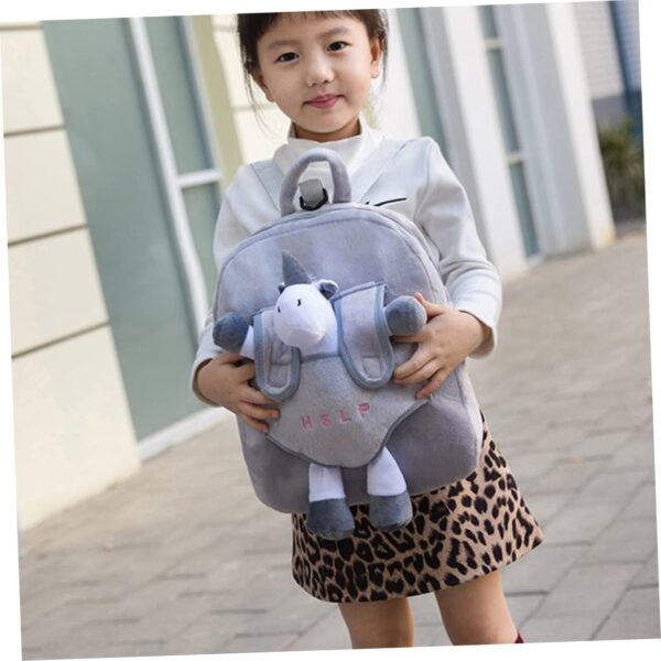 Hohopeti Backpacks Cartoon for Kids Toddler Backpack Leash Anti Lost Small Backpack with Safety - Image 4