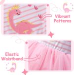 VASCHY Butterfly Dress for Girls, Cute Girls Sequin Tulle Ruffle Sleeve Princess Outfit Party Clothes,Toddler/Little/Big Kid Girls Clothing Size 5T - Image 5