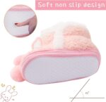 Shoe for Baby Girls Boys Warm Soft Booties Anti Slip Socks Shoes Pre-Walker Shoes Mary Jane Infant Toddler Shoes Baby Boys Girls Indoor Slippers Floor Socks - Image 3