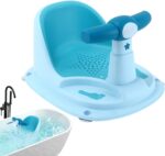 37.5x29.5x18.5cm Non-Slip Baby Bath Chair - Baby Bath Tub Seat, Child Bath Support Seat, Baby Bath Seat with Suction Cups, Ergonomic Baby Bath Support Chair, Baby Bath Support Seat for 6 Months Old+ - Image 7