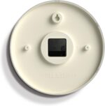 Jones Clocks® Vibrant Round Wall Clock in Acrylic the 'Studio' in Grey, 30 x 30 x 4cm - Image 7