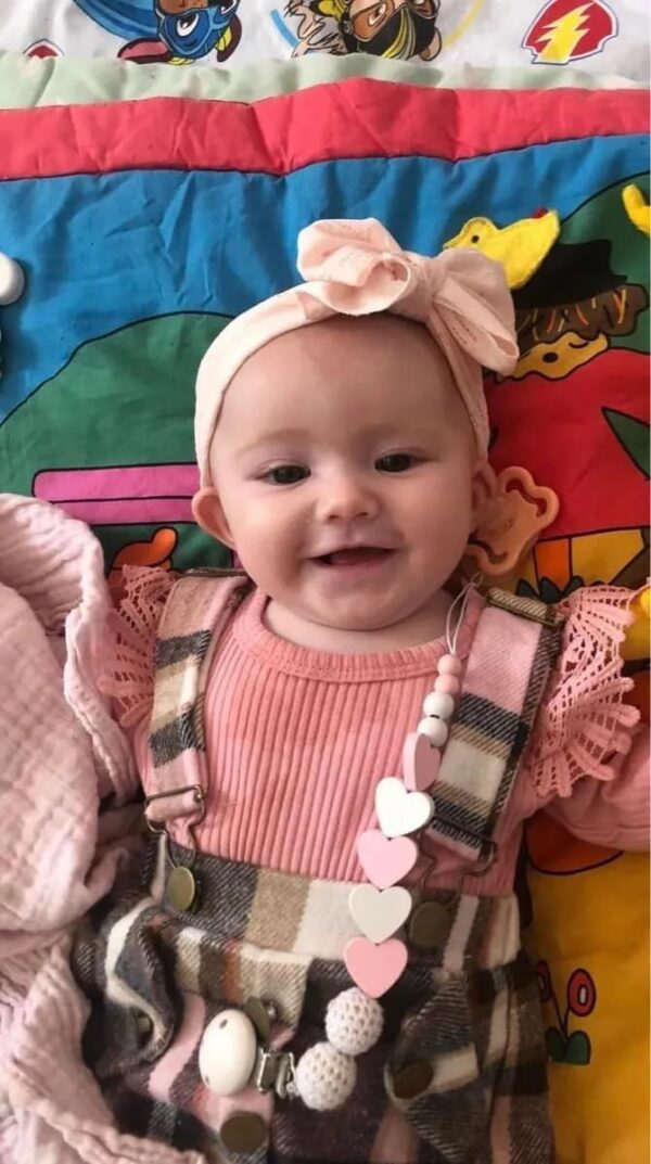 Derouetkia Infant Baby Girl Clothes Long Sleeve Romper + Suspender Skirt Baby Girl Dress Outfits Set - Image 4