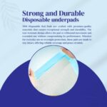 TBM 50 Disposable Incontinence Bed Pads 60 x 90 | Absorbent Underpad, Bed Mats, Incontinence Pads, Incontinence Sheets, Bed Pads, Incontinence Bed Sheets - Image 3