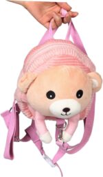 Holibanna Toddler Head Protector Backpack Plush Mini School Bag Leash Toddler Backpack Harness Boys and Girls Mini Backpack - Image 7