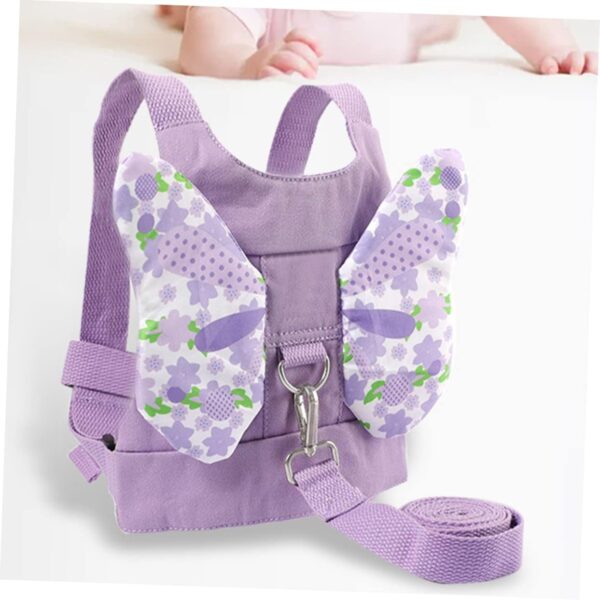 SECFOU Boys and Girls Safety Harness Set Toddler Backpack Leash Wrist Straps Baby Leash for Outdoor Use Adorable Cartoon Style Prevents Loss - Image 7