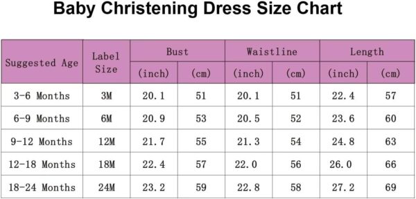 Leideur Baby Long Christening Gowns White Baptism Dress Special Occasion Dresses for Girls Birthday - Image 7