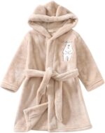 Toddler Kids Baby Boys Girls Bathrobes Hooded Warm Flannel Night-Robes Sleepwear Cute Warm Pajamas Robes Pyjamas Set For Girls 12‐13 Girls Age 8 Clothes