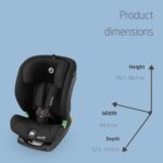 Maxi-Cosi Titan S Comfort i-Size, Breathable Comfort Fabrics, Child Car Seat, 15 months-12 years (76-150cm), ISOFIX Car Seat, 5 Recline & 13 Headrest Positions, G-CELL Protection, Authentic Black - Image 8