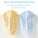 Silkglory 5 Pairs of Baby Non Slip Socks With Grippers,Baby Boys and Girls Anti Slip Socks,Socks for Toddlers,Cute Cotton Baby Socks With Little Animal Pattern - Image 4